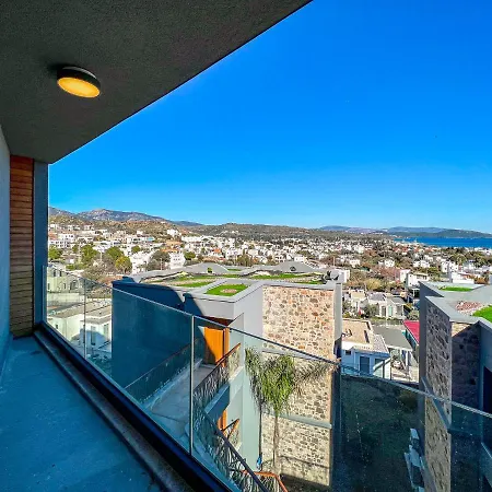 Gorgeous 2 Bedroom Flat With An Amazing View Of Yahsi * Bodrum